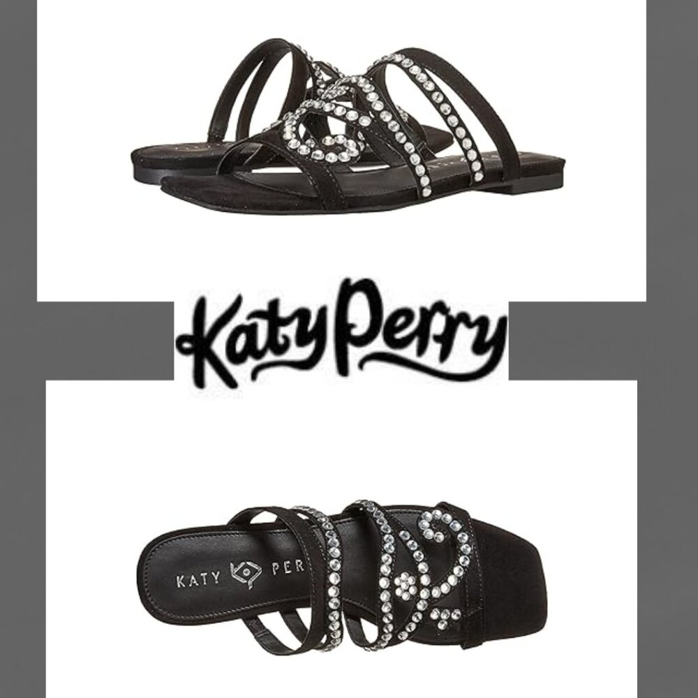 Katy Perry Anat Slide Sandal Sz 7.5 NIB - Picture 2 of 12